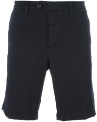 Pantaloncini di cotone blu scuro di AMI Alexandre Mattiussi