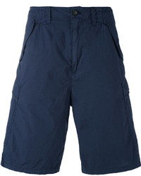 Pantaloncini di cotone blu scuro di Armani Jeans