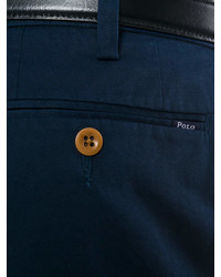 Pantaloncini di cotone blu scuro di Polo Ralph Lauren