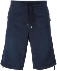Pantaloncini di cotone blu scuro di Ermanno Scervino