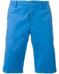 Pantaloncini di cotone blu di Etro