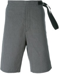 Pantaloncini di cotone grigi di Jil Sander