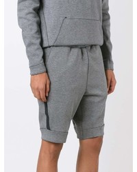 Pantaloncini di cotone grigi di Nike