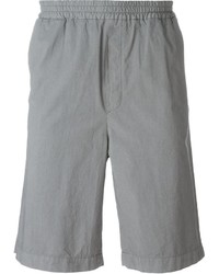 Pantaloncini di cotone grigi di MSGM