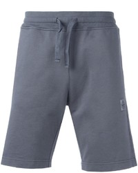 Pantaloncini di cotone grigi di Stone Island