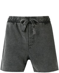 Pantaloncini di cotone grigio scuro di OSKLEN