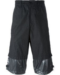 Pantaloncini di cotone neri di Y-3
