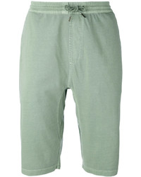 Pantaloncini di cotone verde menta di MHI