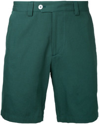 Pantaloncini di cotone verdi di Kent & Curwen
