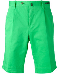 Pantaloncini di cotone verdi di Pt01