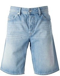 Pantaloncini di jeans azzurri di Diesel
