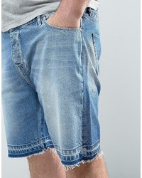 Pantaloncini di jeans azzurri di Asos