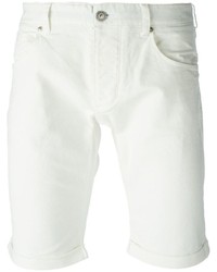 Pantaloncini di jeans bianchi di Armani Jeans
