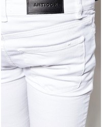 Pantaloncini di jeans bianchi di Antioch