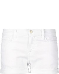 Pantaloncini di jeans bianchi di Frame Denim