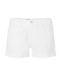 Pantaloncini di jeans bianchi di Frame