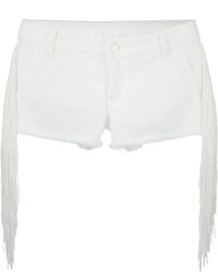 Pantaloncini di jeans bianchi di Laneus