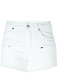 Pantaloncini di jeans bianchi di PIERRE BALMAIN