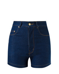 Pantaloncini di jeans blu scuro di Amapô