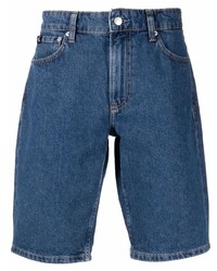 Pantaloncini di jeans blu scuro di Calvin Klein Jeans