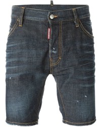 Pantaloncini di jeans blu scuro di DSQUARED2