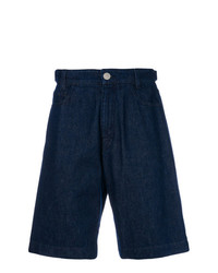 Pantaloncini di jeans blu scuro di Raf Simons
