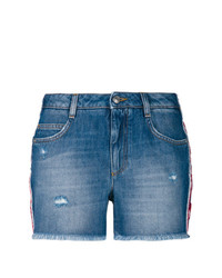 Pantaloncini di jeans blu di Ermanno Scervino