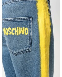 Pantaloncini di jeans blu di Moschino