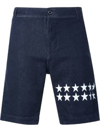Pantaloncini di jeans con stelle blu scuro di GUILD PRIME