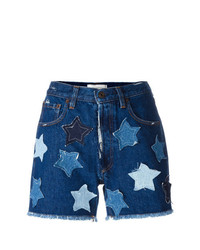 Pantaloncini di jeans con stelle blu di Faith Connexion