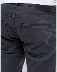 Pantaloncini di jeans grigio scuro di Selected