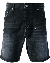 Pantaloncini di jeans neri di DSquared