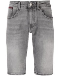 Pantaloncini di jeans ricamati grigi di Tommy Jeans