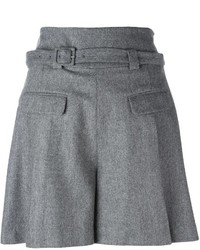 Pantaloncini di lana grigi di Diane von Furstenberg