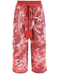 Pantaloncini di lana rossi di Vivienne Westwood