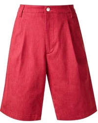 Pantaloncini rossi di Raf Simons