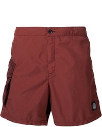 Pantaloncini rossi di Stone Island