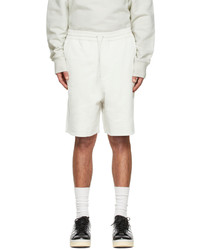 Pantaloncini sportivi bianchi di Y-3