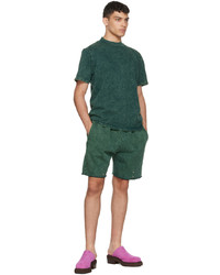 Pantaloncini sportivi verde scuro di Les Tien