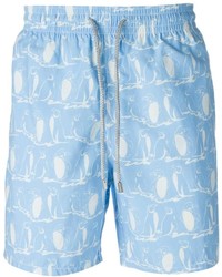 Pantaloncini stampati azzurri di Vilebrequin