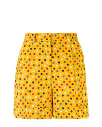 Pantaloncini stampati gialli di Rossella Jardini