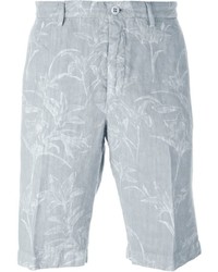Pantaloncini stampati grigi di Etro