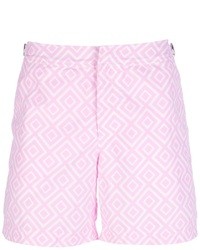 Pantaloncini stampati rosa di Orlebar Brown