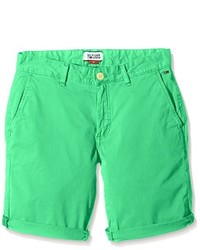Pantaloncini verde menta di Hilfiger Denim