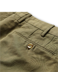 Pantaloncini verde oliva di Incotex