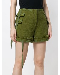 Pantaloncini verde oliva di MSGM