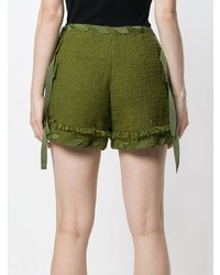 Pantaloncini verde oliva di MSGM