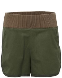 Pantaloncini verde scuro di Sacai