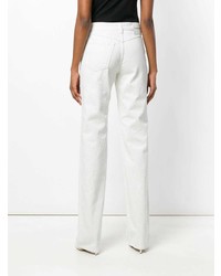 Pantaloni a campana beige di Calvin Klein 205W39nyc