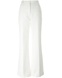 Pantaloni a campana bianchi di Nina Ricci